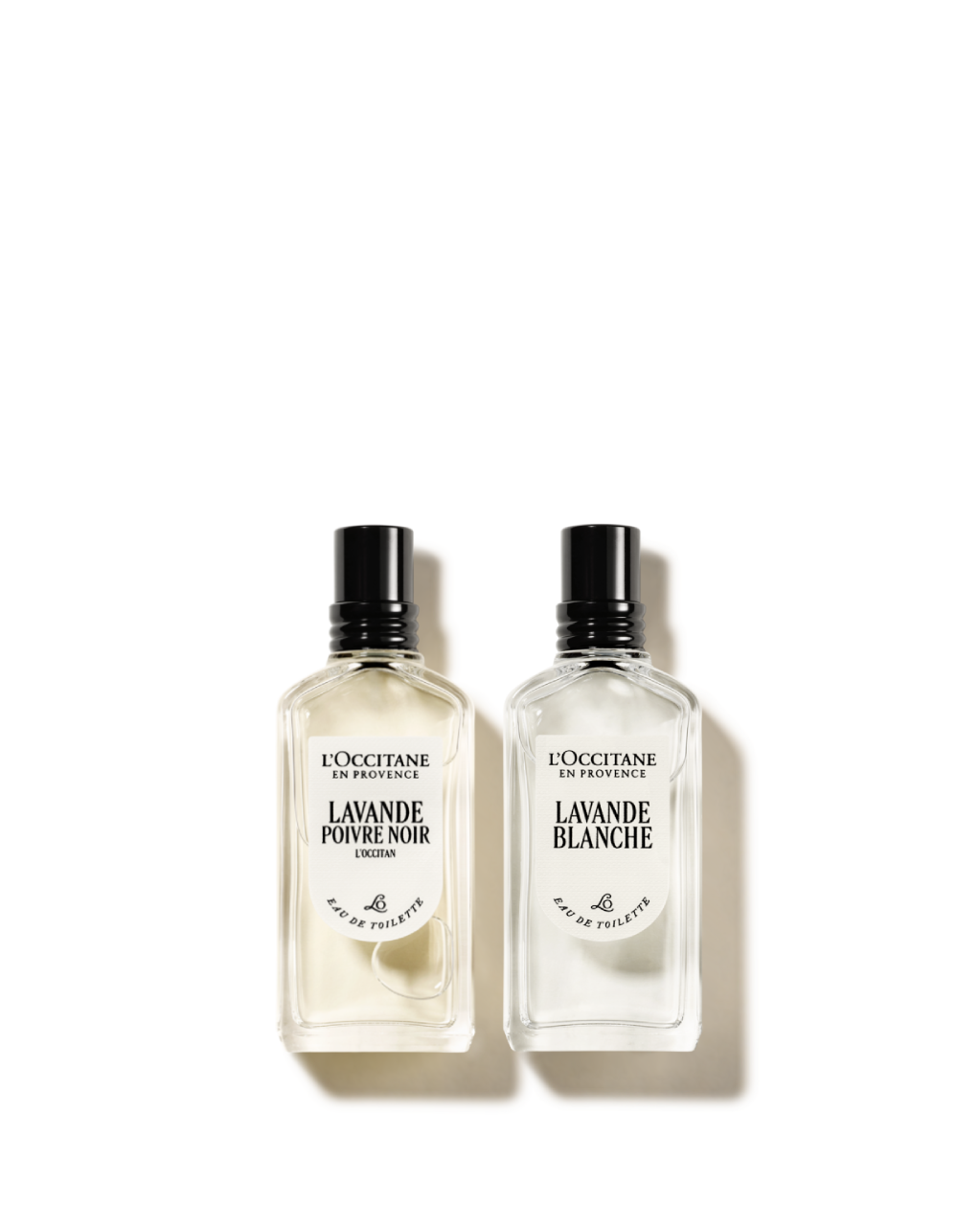Duo Perfumado Lavande Poivre Noir 50mL (L'Occitan) e Lavande Blanche 50mL