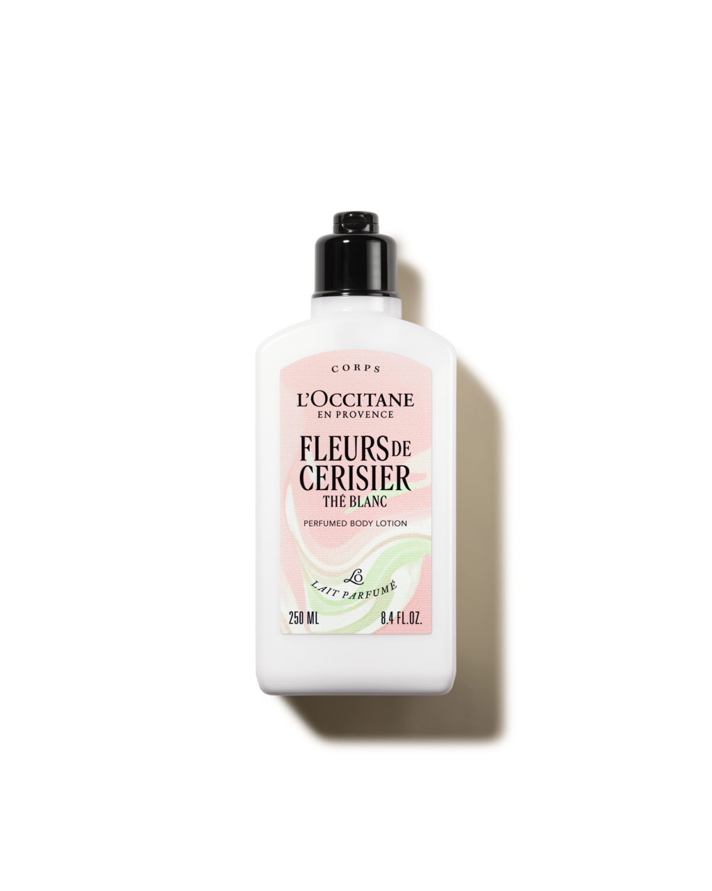 Loção Corporal Perfumada Fleurs de Cerisier Thé Blanc 250mL (Flor de Cerejeira)
