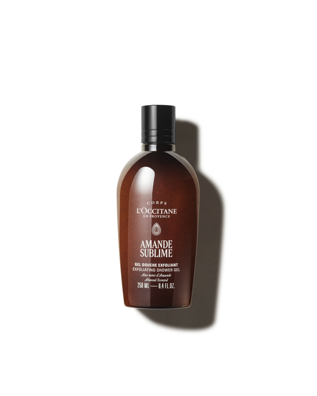 Sabonete Líquido Esfoliante Amande Sublime 250mL (Amêndoa)