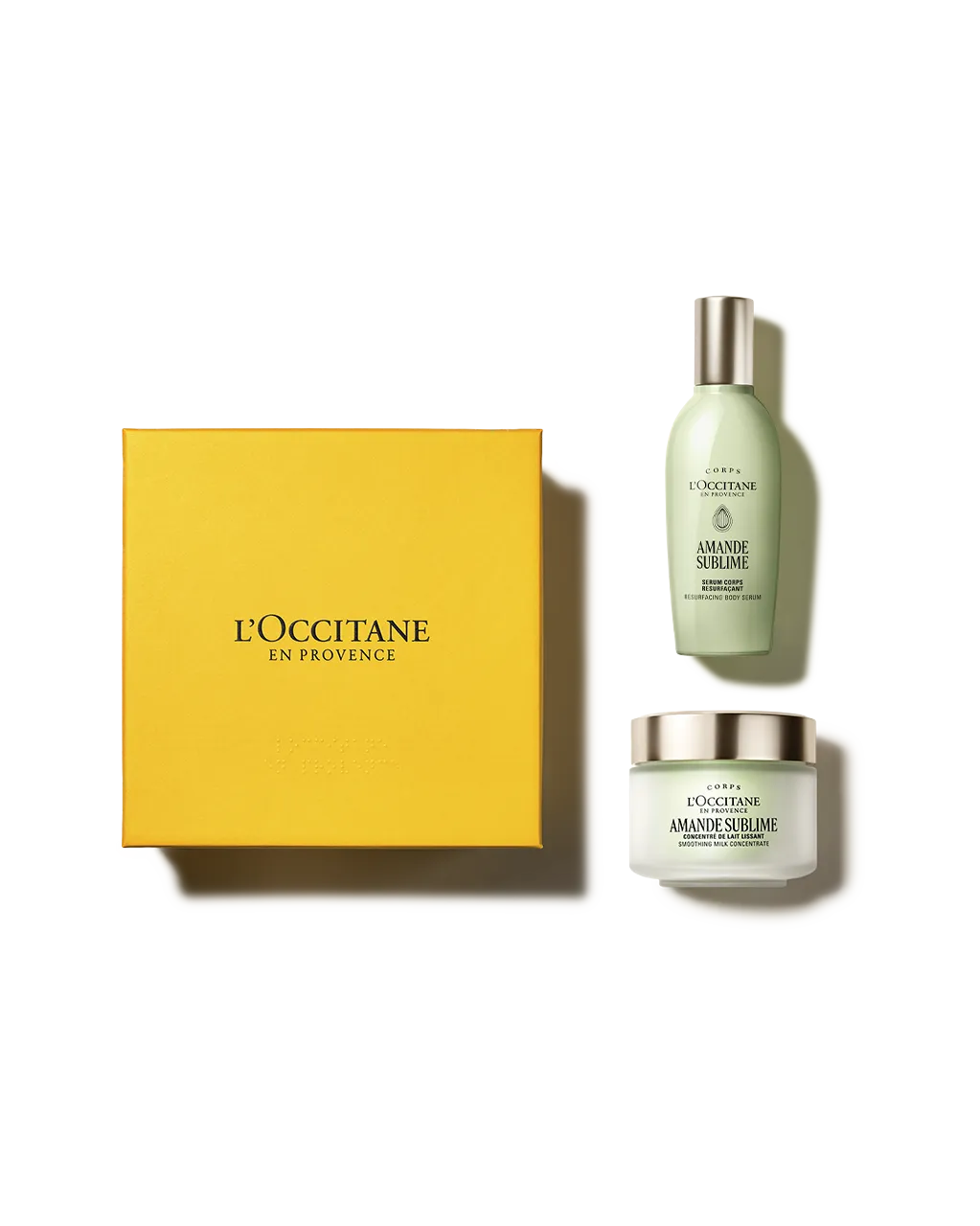 Presente para o Corpo Amande Sublime: Sérum e Hidratante