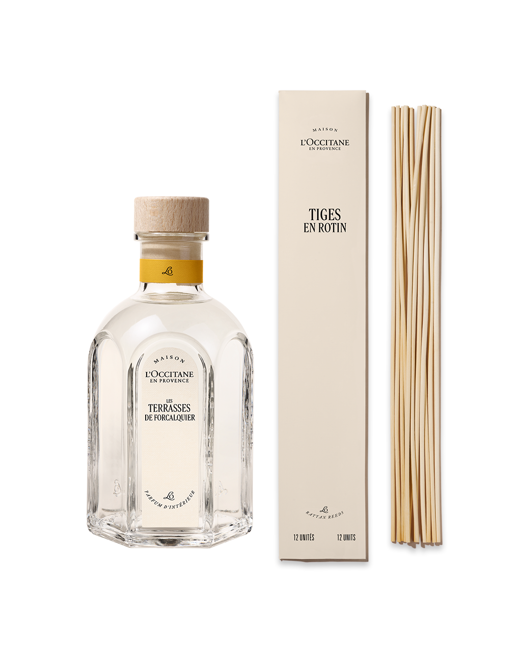 Difusor de Ambiente Les Terrasses de Forcalquier + 12 Varetas