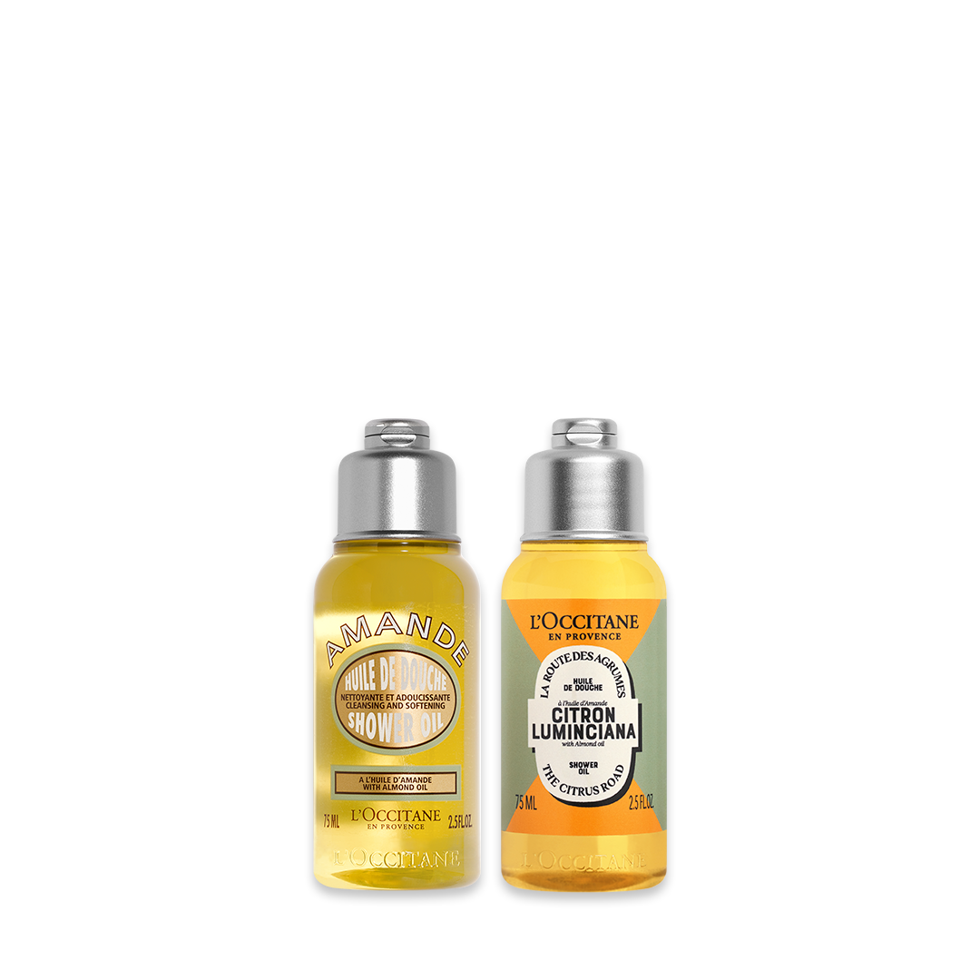 Travel Size Duo de Óleos Amêndoa