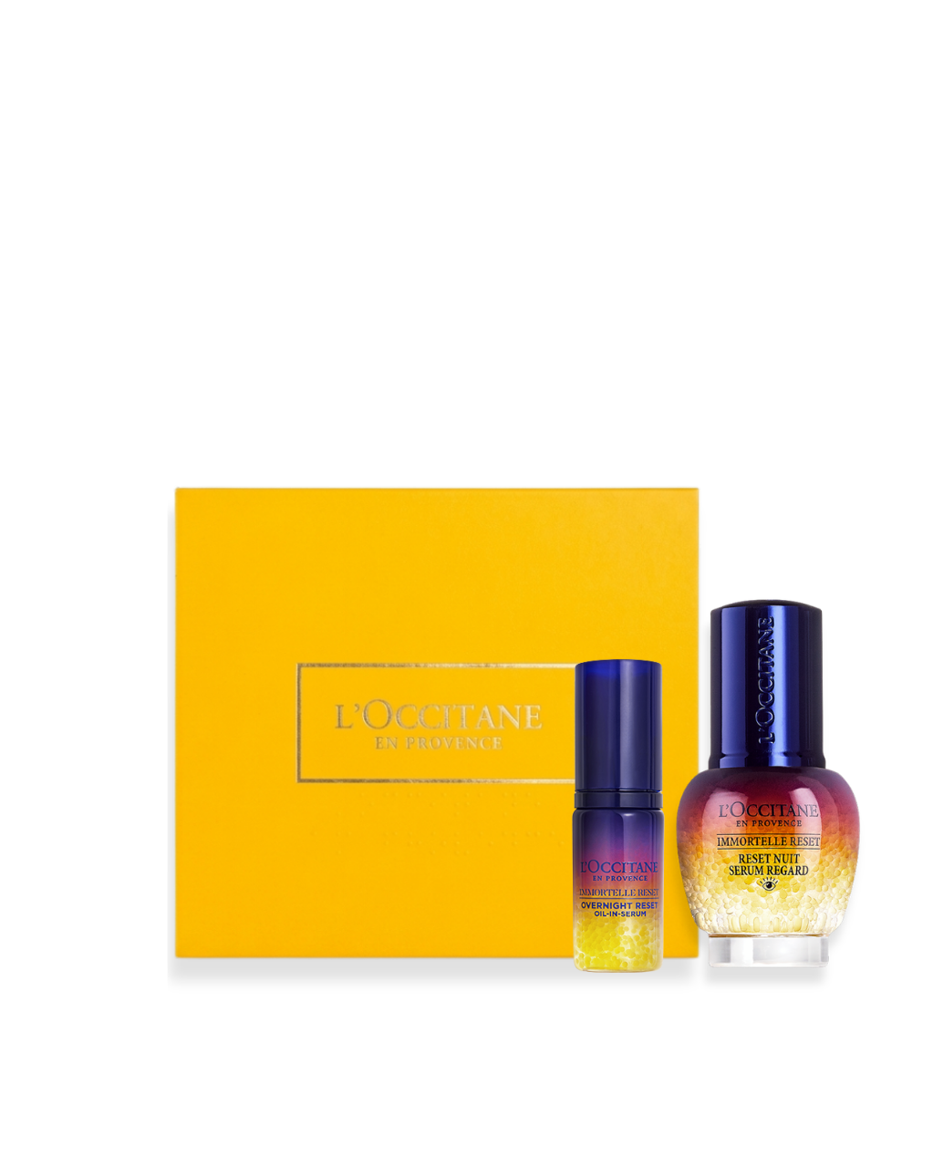Presente Cuidados Faciais com Immortelle Overnight Reset