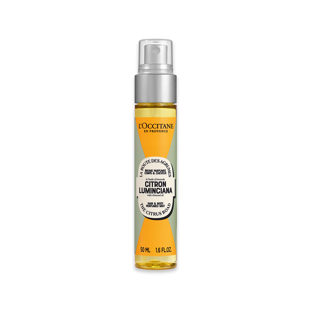 Spray Perfumado Corpo e Cabelo Amêndoa Citron Luminciana