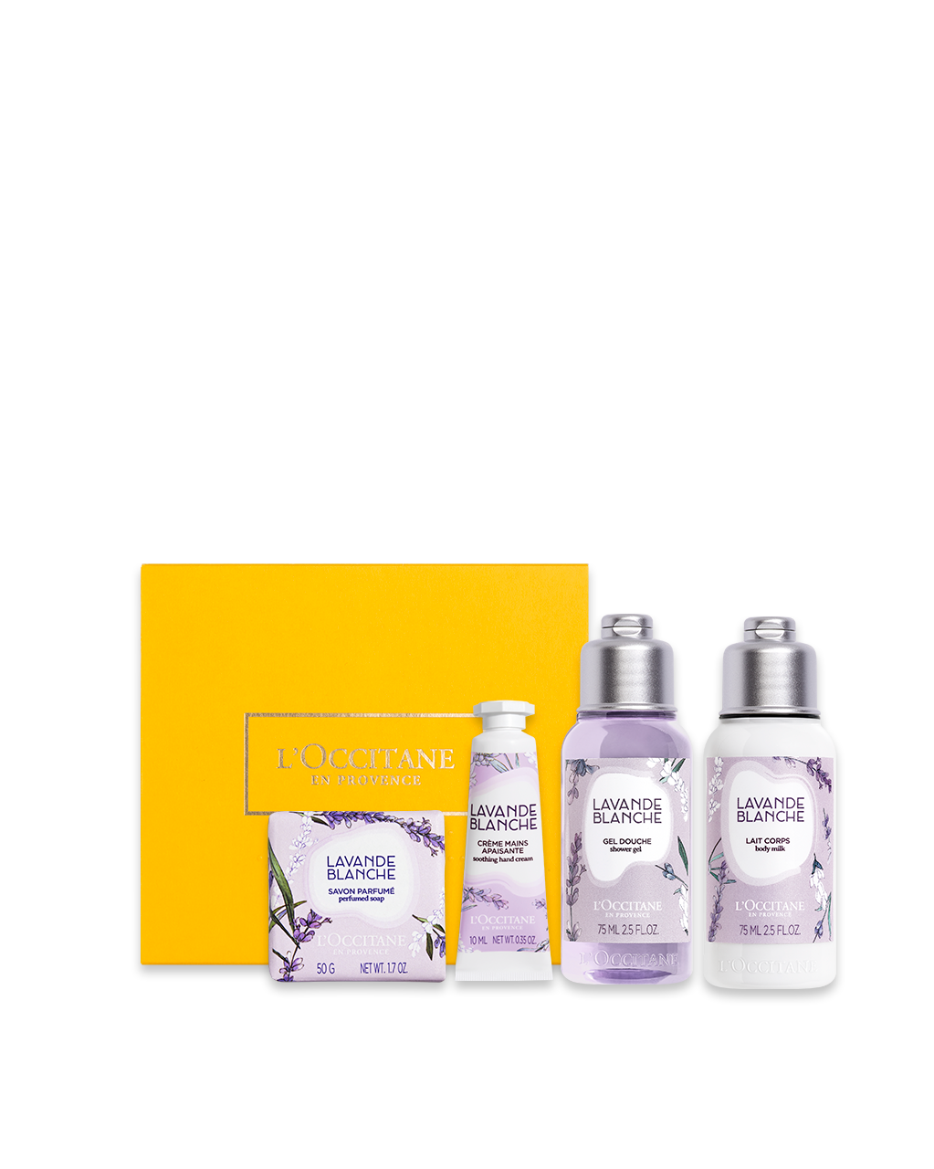 Combo Viagem Banho e Hidratação Lavande Blanche