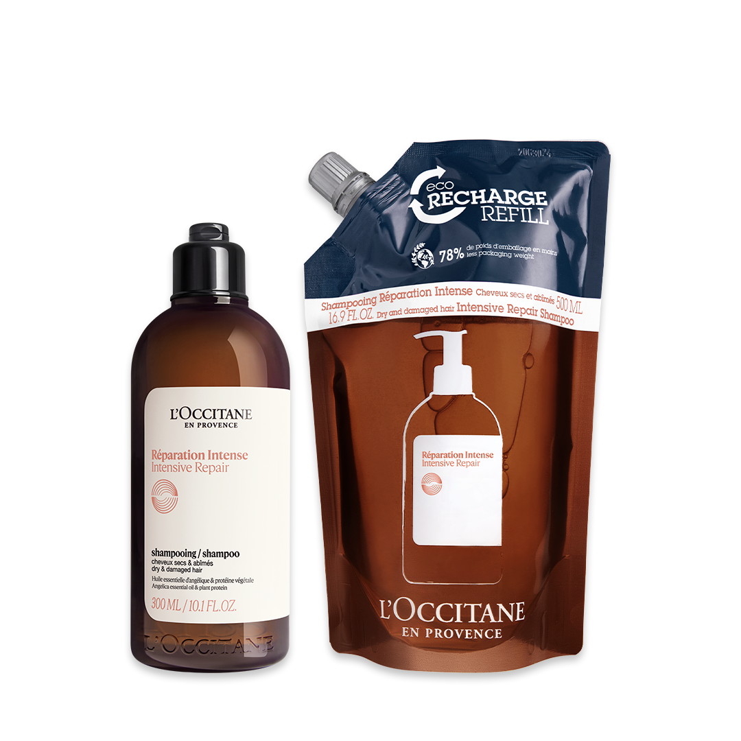Shampoo Reparação Intensiva Aromacologia com Eco-Refil