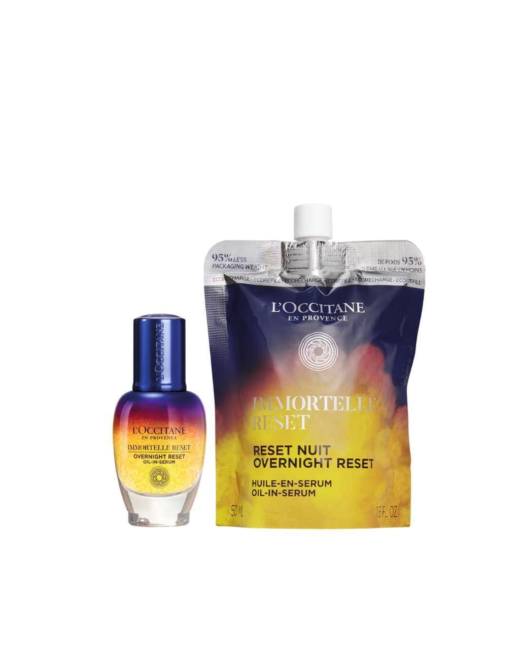 Sérum Immortelle Overnight Reset com Refil