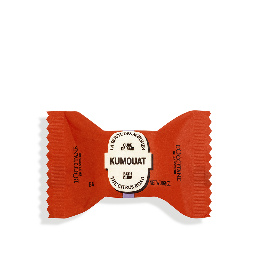 Bomba Efervescente Karité Kumquat 18g