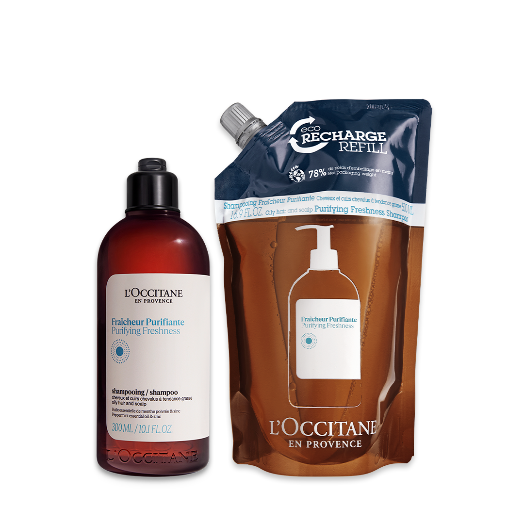 Shampoo Purificante Aromacologia 300ml + Eco-Refil