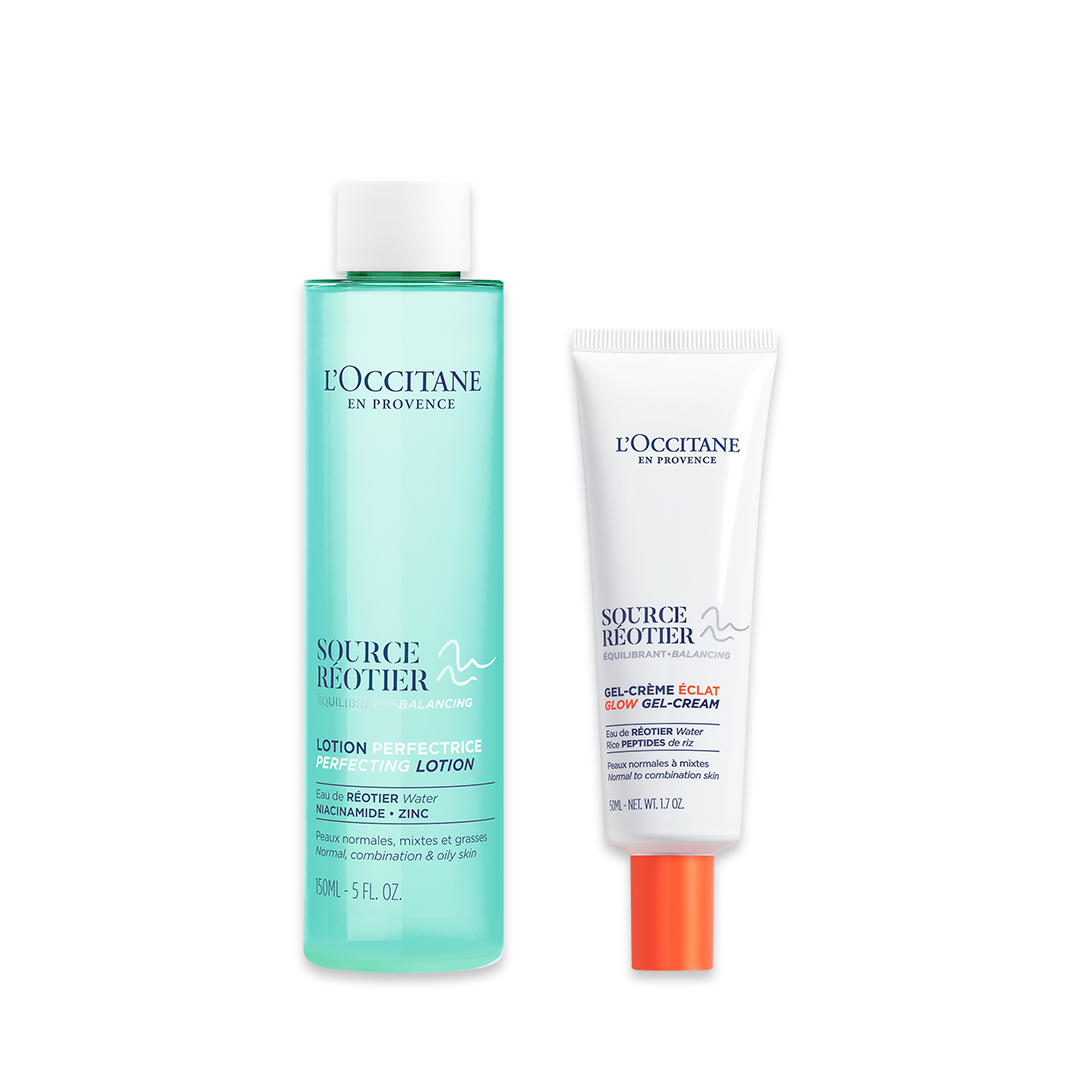 Combo Facial Glow Source Réotier