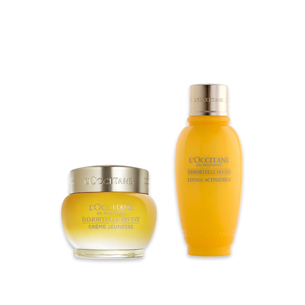 Duo Facial com Loção Ativadora Immortelle Divine