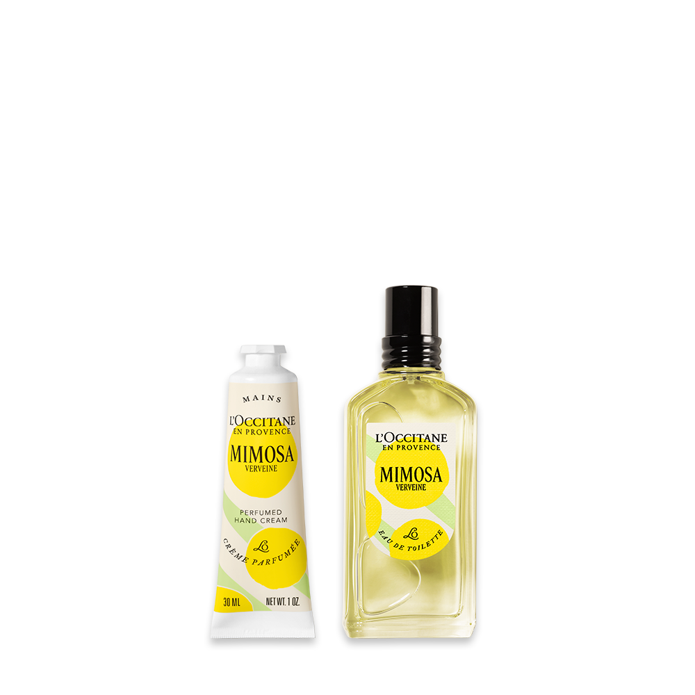 Eau de Toilette e Creme de Mãos Verbena Mimosa