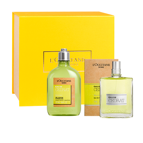 Presente Banho e Eau de Toilette Cedrat | L'Occitane en Provence
