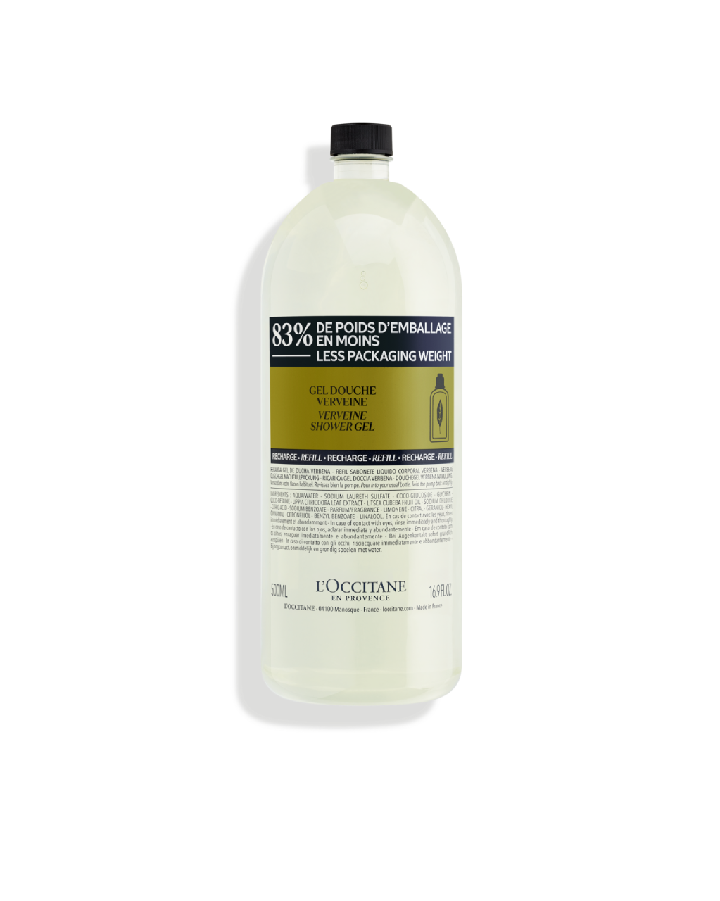 Sabonete Líquido para o Corpo Refrescante Verbena 500ml