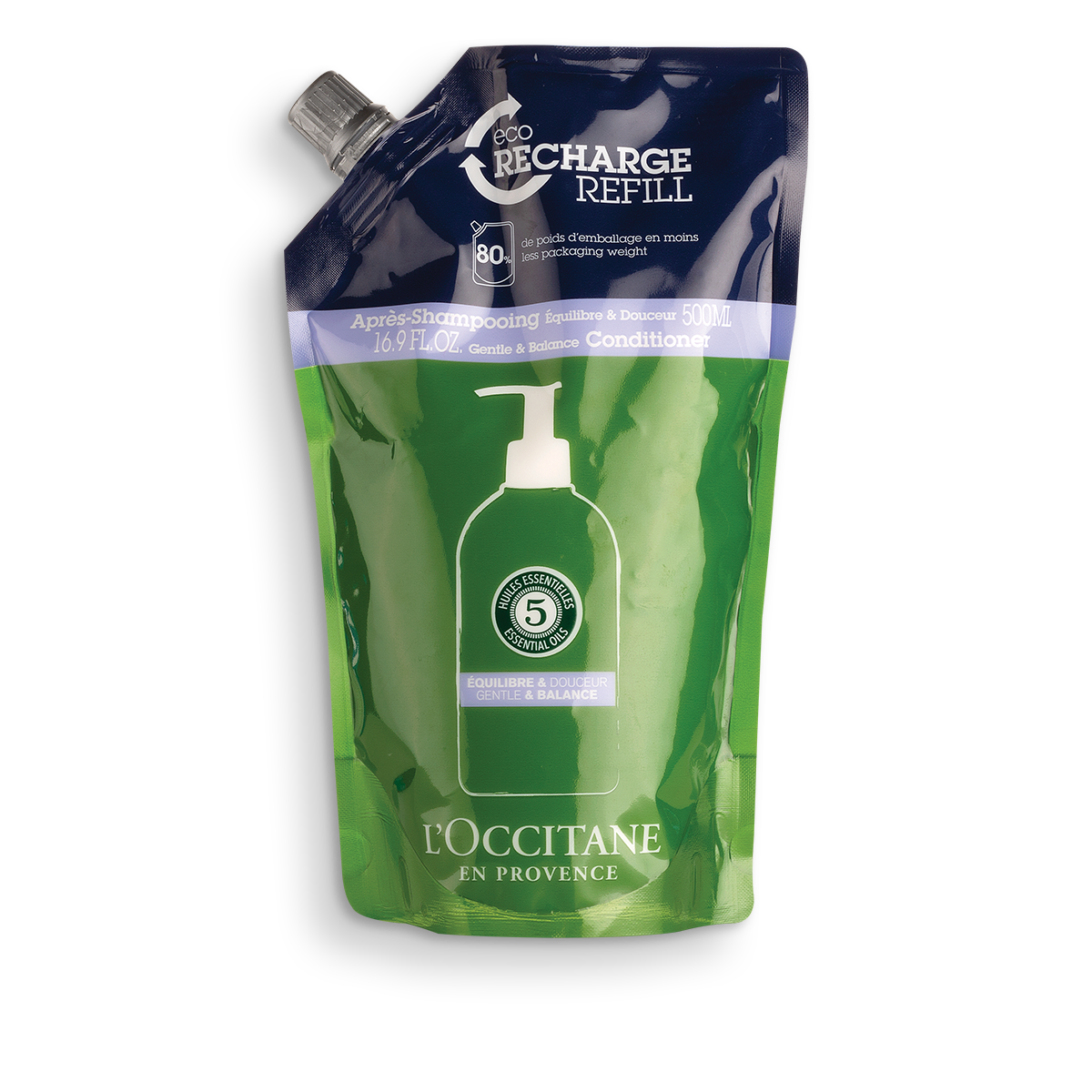 Refil Condicionador Aromacologia Equilíbrio Natural 500ml